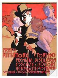 Självhäftande poster Brothers Rittatore Torino (Italian)