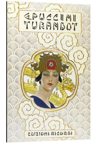 Aluminium print Turandot