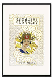 Gerahmter Kunstdruck Turandot