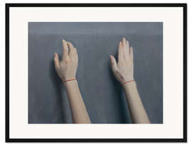 Gerahmter Kunstdruck Fast da