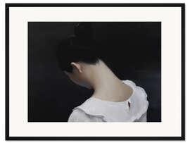 Gerahmter Kunstdruck Kaltes Licht