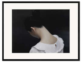 Gerahmter Kunstdruck Kaltes Licht