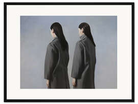 Gerahmter Kunstdruck In der Nähe, weit