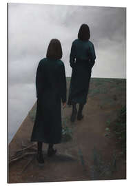 Magnettafel Eine verkürzte Klippe