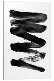 Magnettafel Schwarzer Blitz