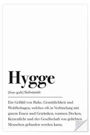 Wandsticker Hygge Definition