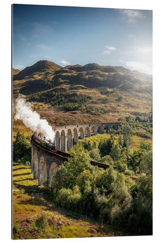 Tableau en plexi-alu Viaduc de Glenfinnan en Écosse