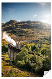 Wall sticker Glenfinnan viaduct in Scotland