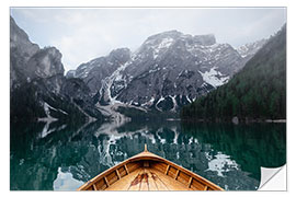 Selvklebende plakat Dolomites Boat Tour II