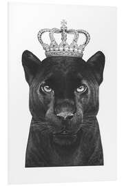 Foam board print The King panthers