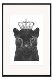 Gerahmter Kunstdruck The King panther