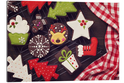 Gallery print Colourful Christmas Cookies