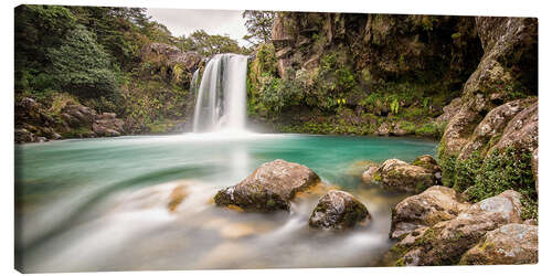 Tableau sur toile Cascade néo-zélandaise