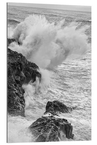 Gallery print Winter storm in Iceland