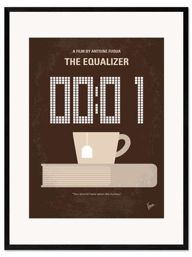 Plakat artystyczny premium w ramie The Equalizer