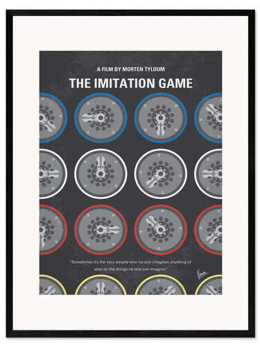 Framed art print The Imitation Game