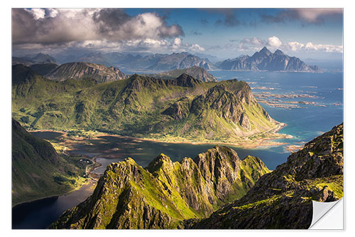 Sisustustarra Mountains and fjords in Norway