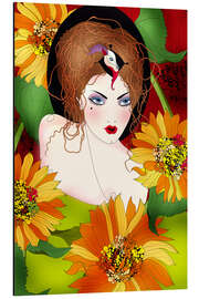 Magnettafel der Steinbock