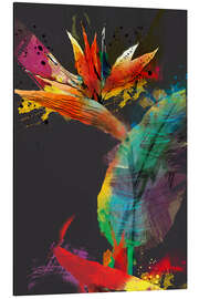 Magnettafel Paradiesvogelblume - Strelitzie