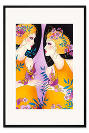 Gerahmter Kunstdruck die Zwillinge