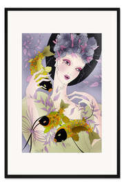 Gerahmter Kunstdruck die Fische