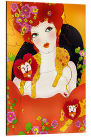 Magnettafel der Löwe