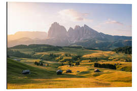 Magnettafel Plattkofel und Langkofel