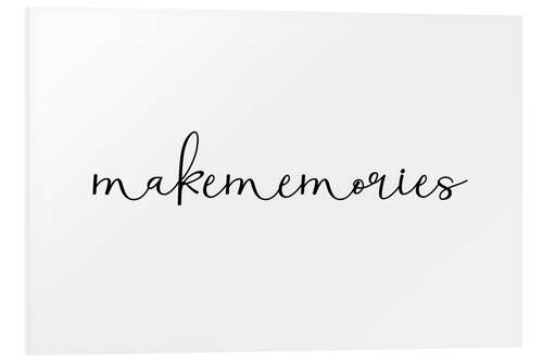 Tableau en PVC Makememories