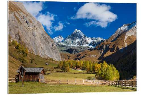 Gallery print Grossglockner in autumn