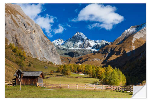 Vinilo para la pared Grossglockner en otoño