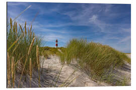 Cuadro de aluminio Lighthouse List / East with dune