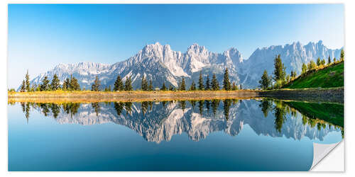 Naklejka na ścianę Kaisergebirge w Tyrolu