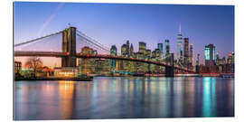 Gallery Print Bunte Lichter in New York