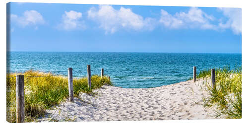 Canvas print Dune at the Baltic Sea