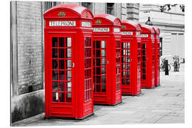 Gallery print London telephone box