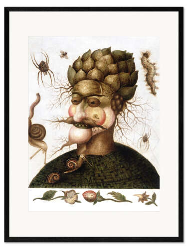 Plakat artystyczny premium w ramie The Allegory of Earth