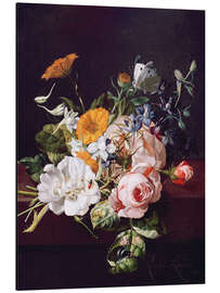 Magnettafel Vase mit Blumen