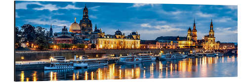 Alumiinitaulu Dresden at night