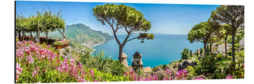 Aluminium print Picturesque coast, Amalfi