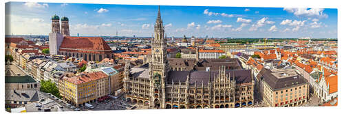 Leinwandbild Bezauberndes München