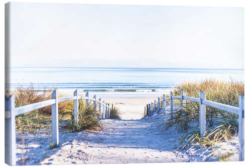 Lienzo Camino de las dunas en Sylt