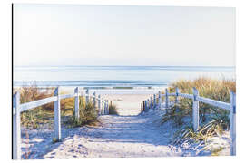 Magnettafel Dünenweg auf Sylt