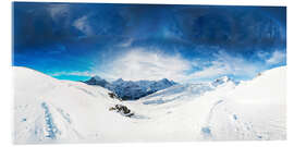 Acrylic print Grindelwald in winter