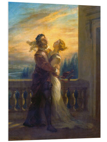 Foam board print Romeo and Juliet