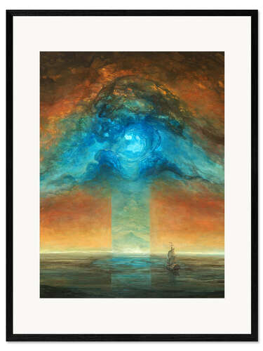 Framed art print Back to the deep lands IV