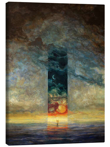 Canvas print Back to the deep lands III