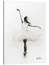 Magnettafel Der weiße Schwan