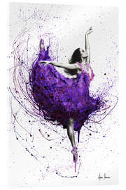 Acrylic print Purple Rain Ballet