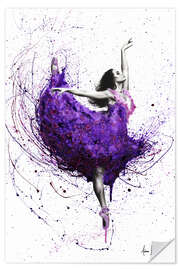 Wall sticker Purple Rain Ballet