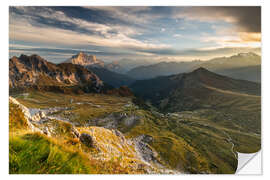 Sisustustarra Scenic mountain panorama